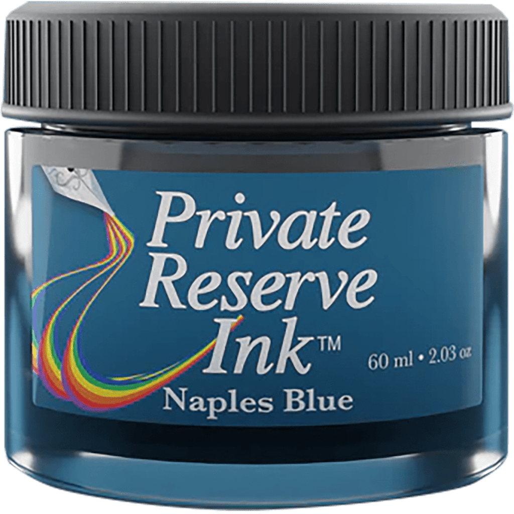Private Reserve Ink Bottle - Naples Blue - 60ml - Pen Boutique Ltd