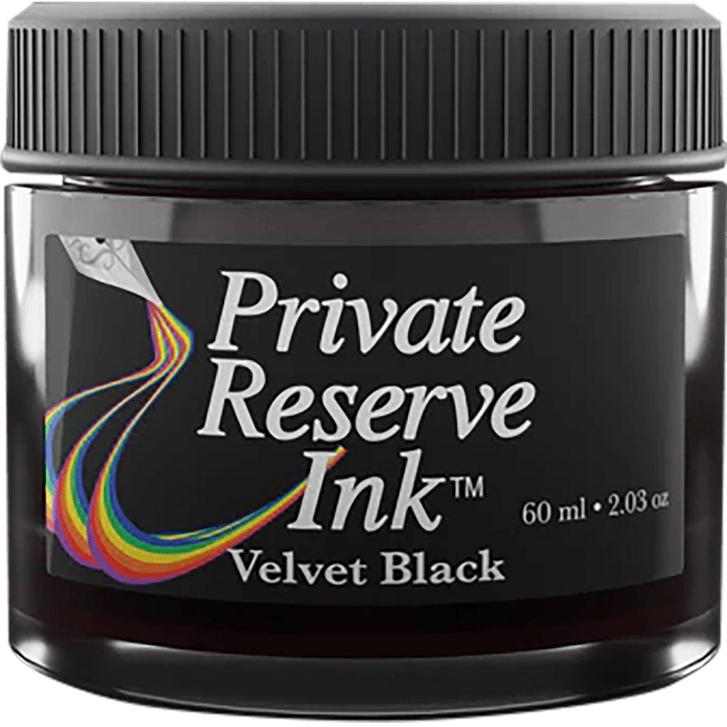 Private Reserve Ink Bottle - Velvet Black - 60ml - Pen Boutique Ltd