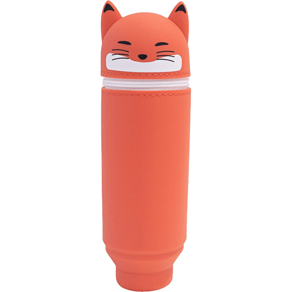 Punilabo Silicone Stand Up Pen Cases - Fox - Pen Boutique Ltd