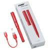 Lamy Safari Note + Stylus Pen - Red (Gloss) - Pen Boutique Ltd
