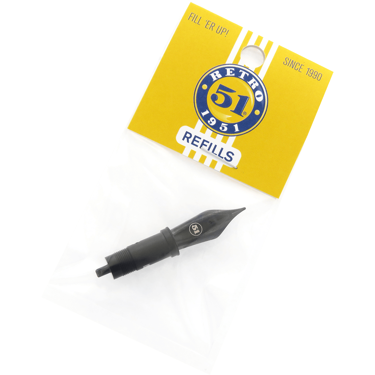 Retro 51 Nib - Black Coated - Pen Boutique Ltd