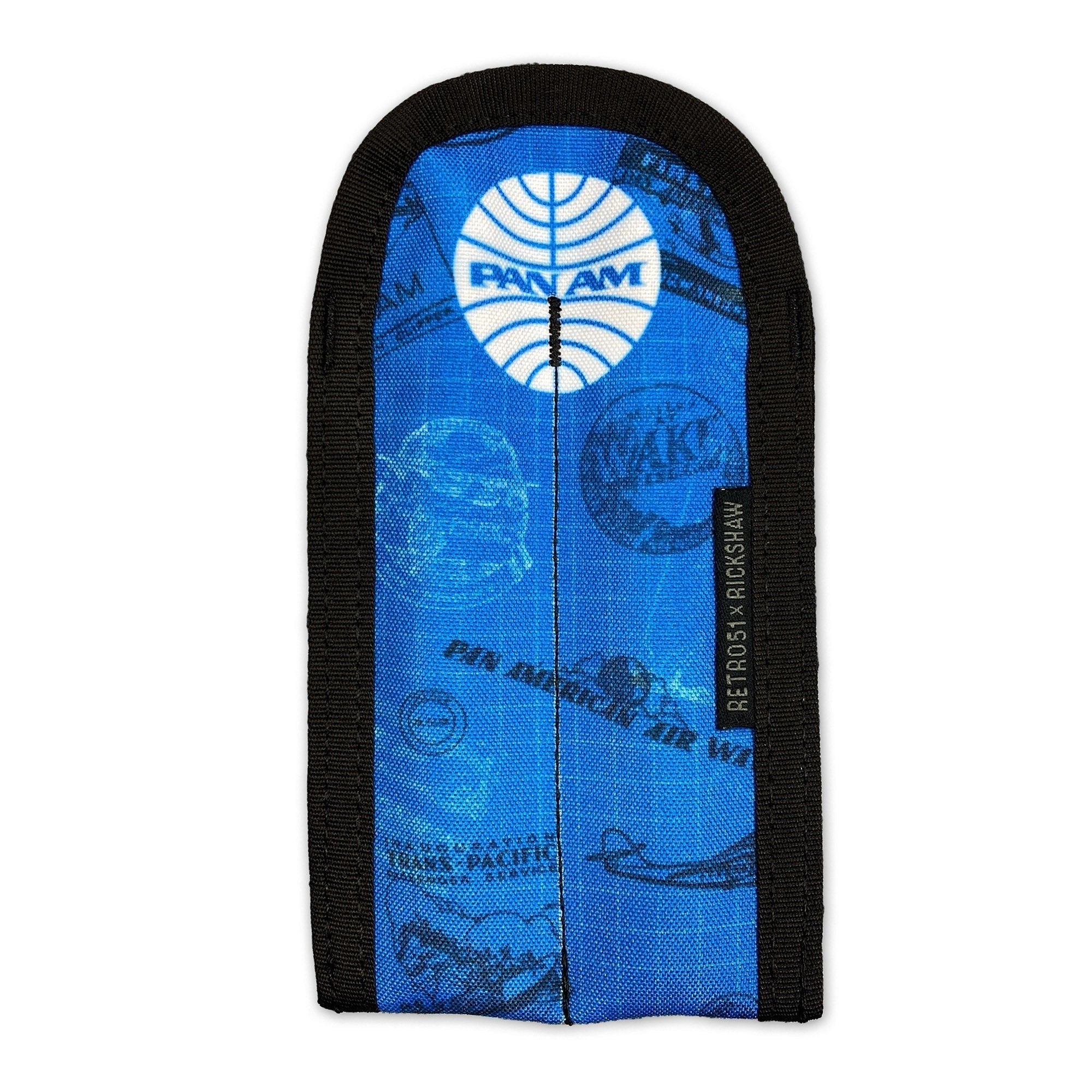 Retro 51 Rickshaw Double Pen Sleeve - Pan Am 'Passport' - Pen Boutique Ltd