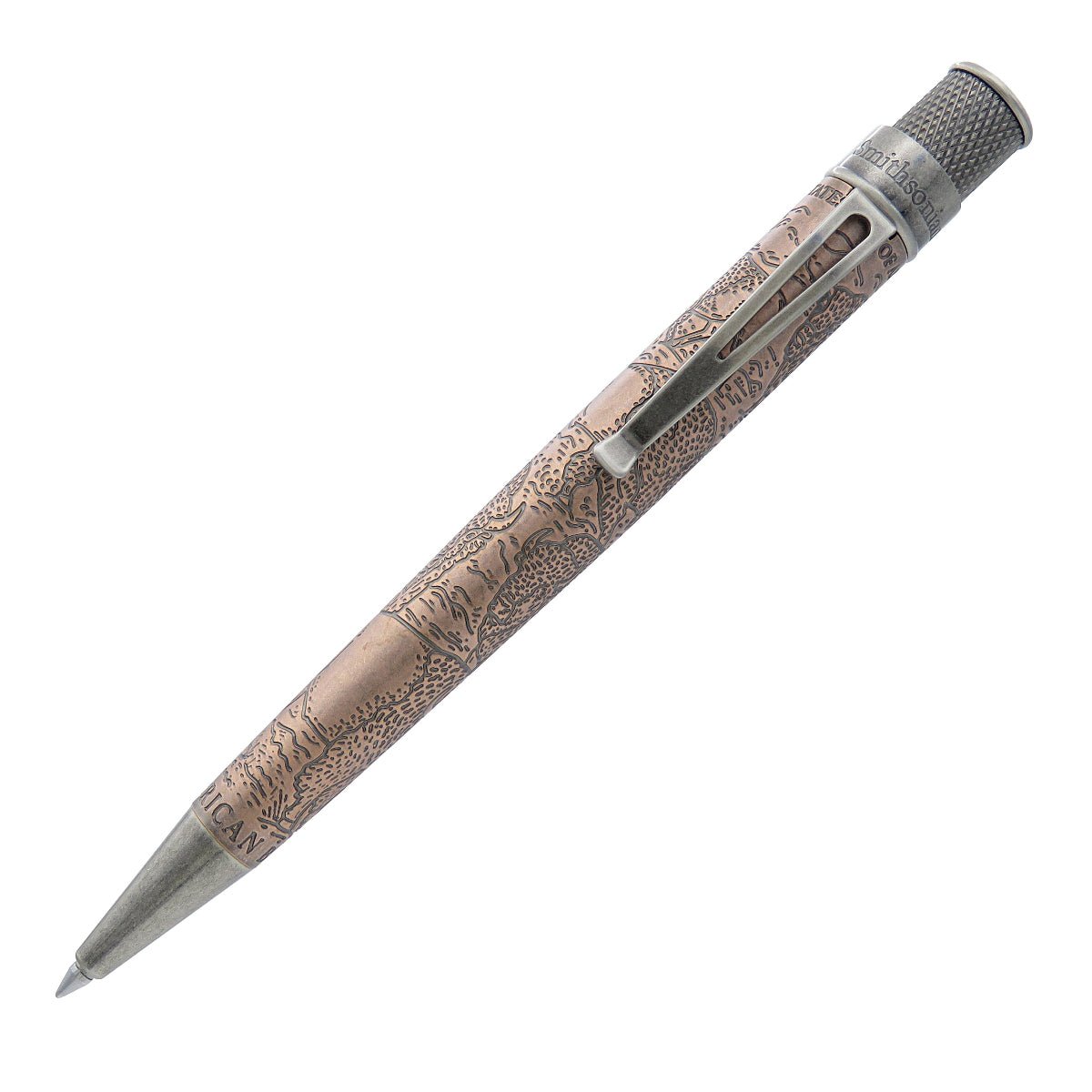 Retro 51 Smithsonian Rollerball Pen - Bison: Standing Strong (Numbered Edition)-Pen Boutique Ltd