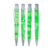 Retro 51 Tornado Acrylic Rollerball Pen - Cosmic Green & White Swirl - Pen Boutique Ltd