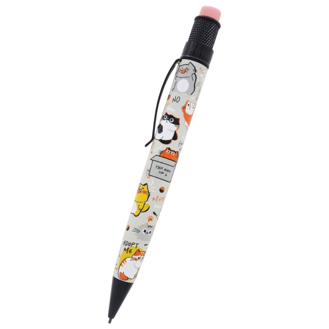 Retro 51 Tornado Cat Rescue Series 5 Mechanical Pencil - Pen Boutique Ltd