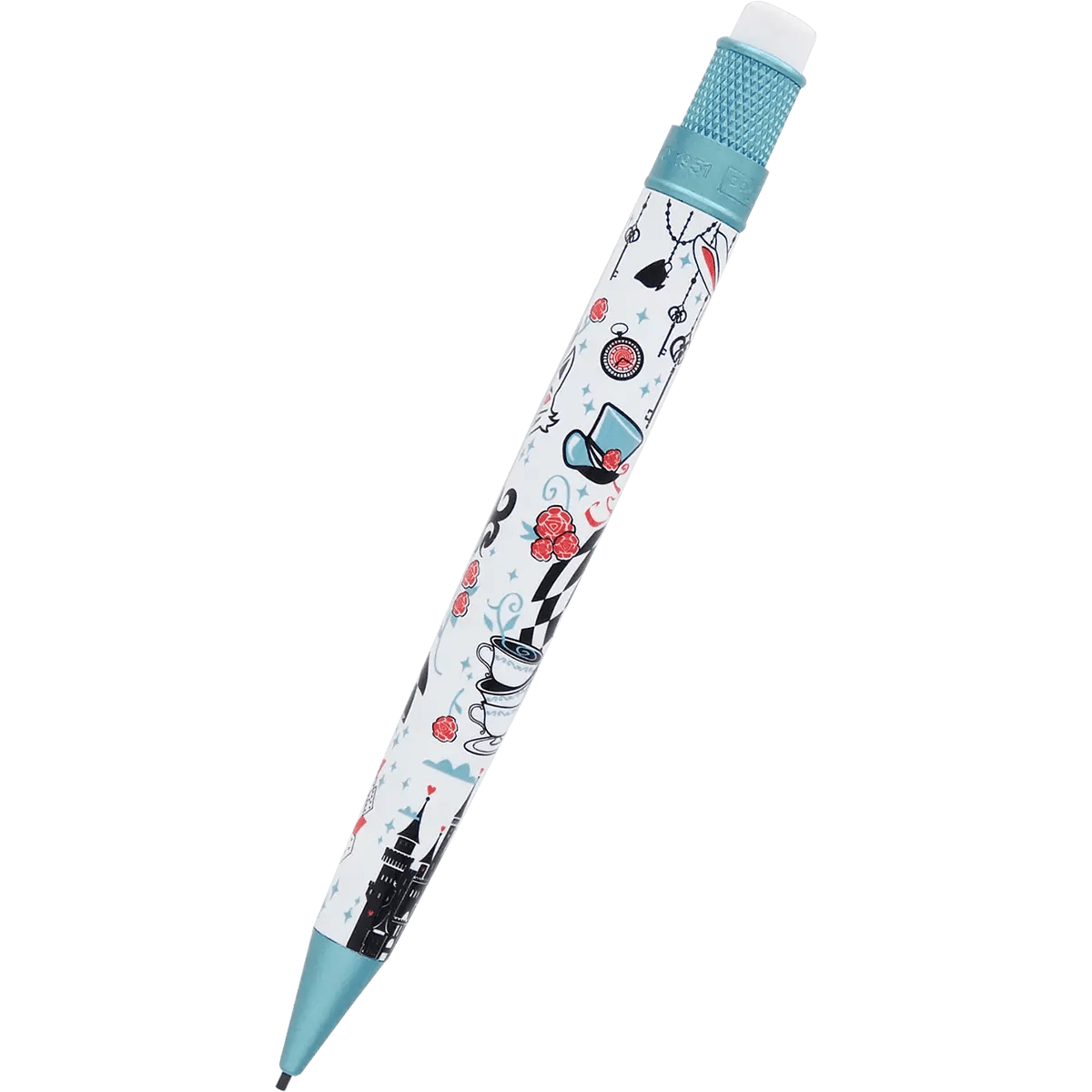 Retro 51 Tornado Mechanical Pencil - Alice in Wonderland - 1.15mm - Pen Boutique Ltd