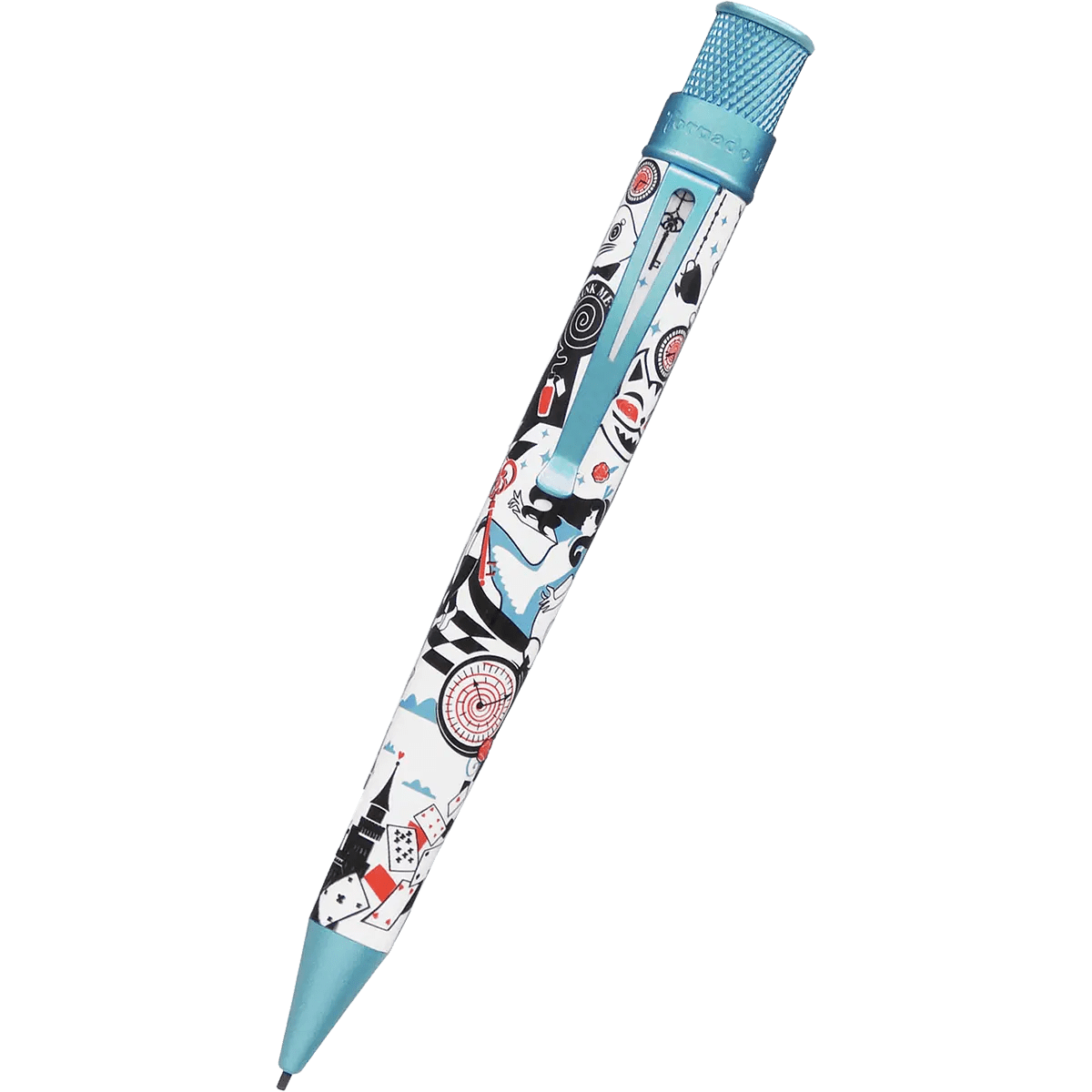 Retro 51 Tornado Mechanical Pencil - Alice in Wonderland - 1.15mm - Pen Boutique Ltd