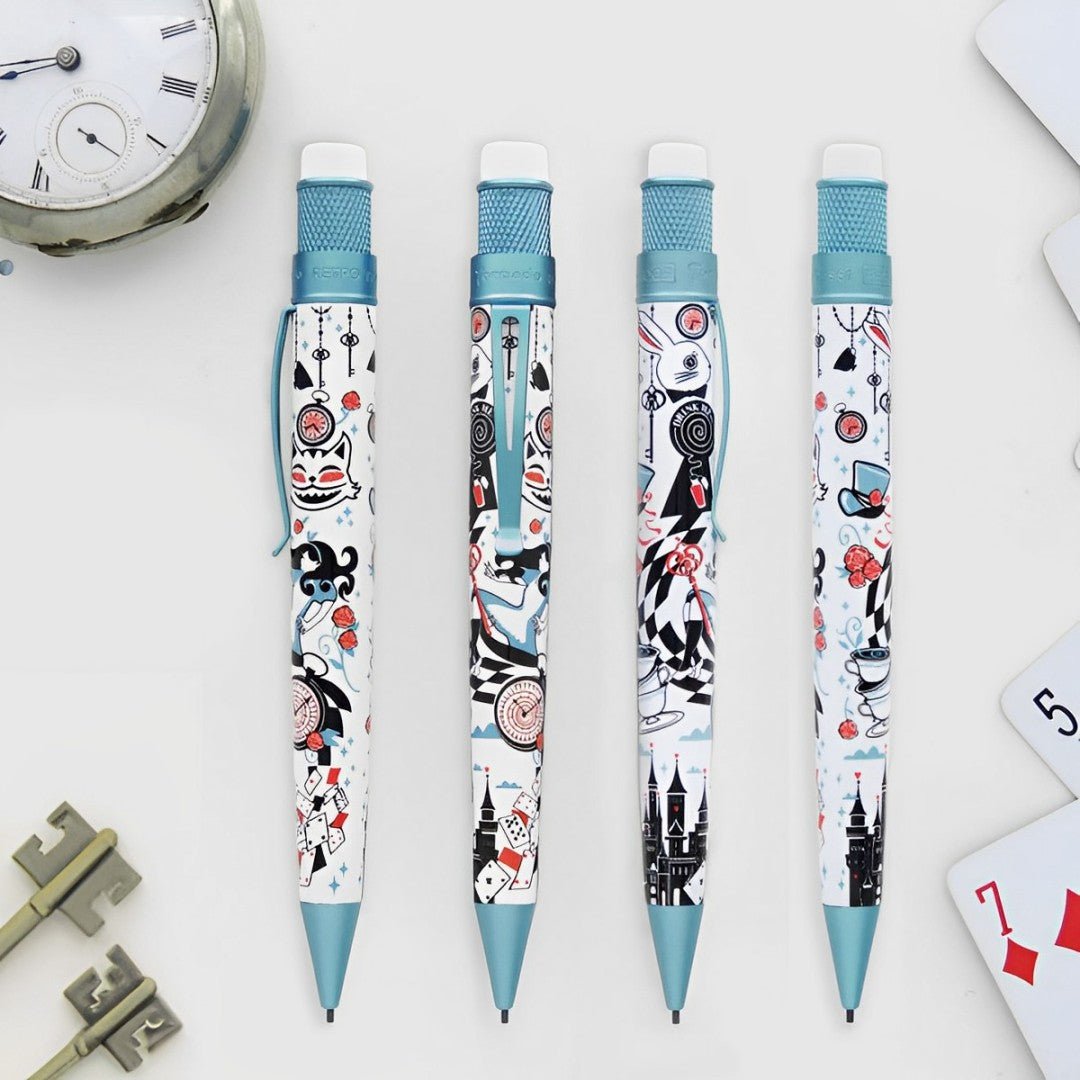 Retro 51 Tornado Mechanical Pencil - Alice in Wonderland - 1.15mm - Pen Boutique Ltd
