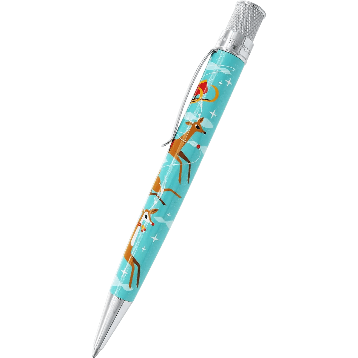 Retro 51 Tornado Popper Rollerball Pen - Merry and Write (Limited Edition - Christmas) - Pen Boutique Ltd