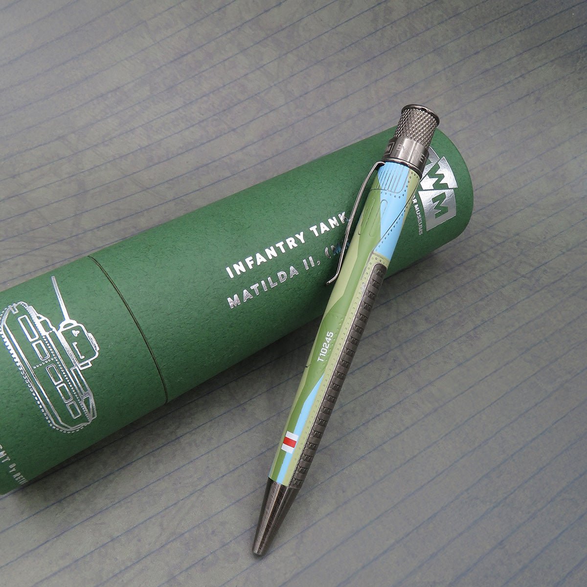 Retro 51 Tornado Rollerball Pen - Imperial War Museums - Matilda Tank - Pen Boutique Ltd