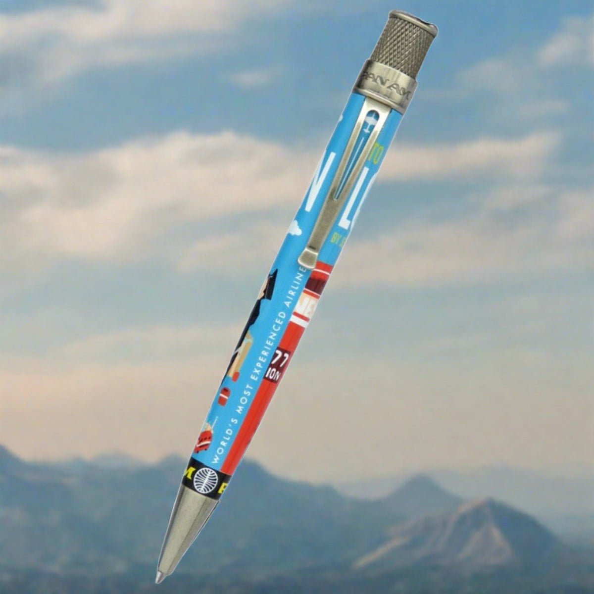 Retro 51 Tornado Rollerball Pen - Pan Am London Poster - Pen Boutique Ltd