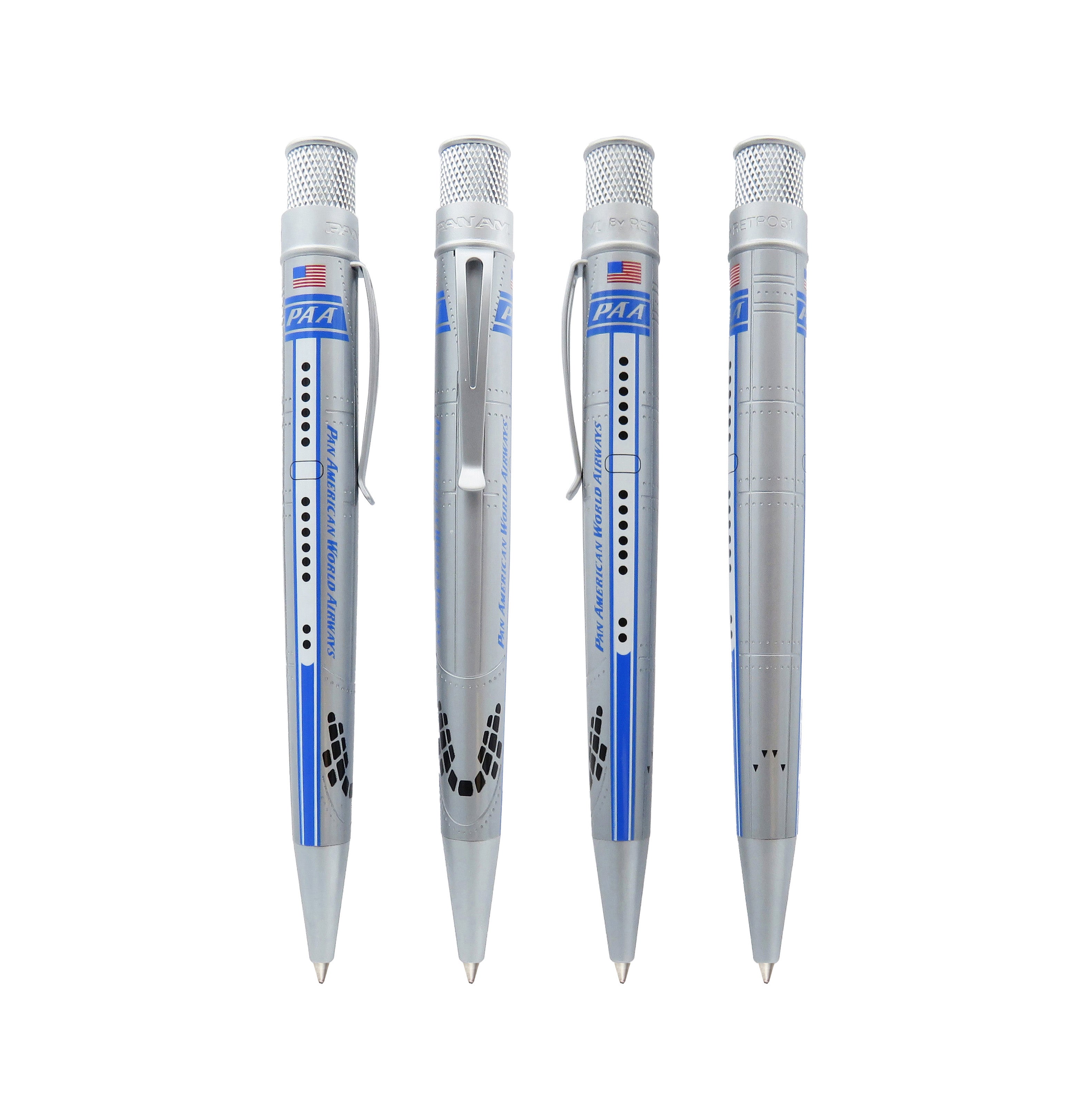 Retro 51 Tornado Rollerball Pen - Pan Am Stratocruiser - Pen Boutique Ltd