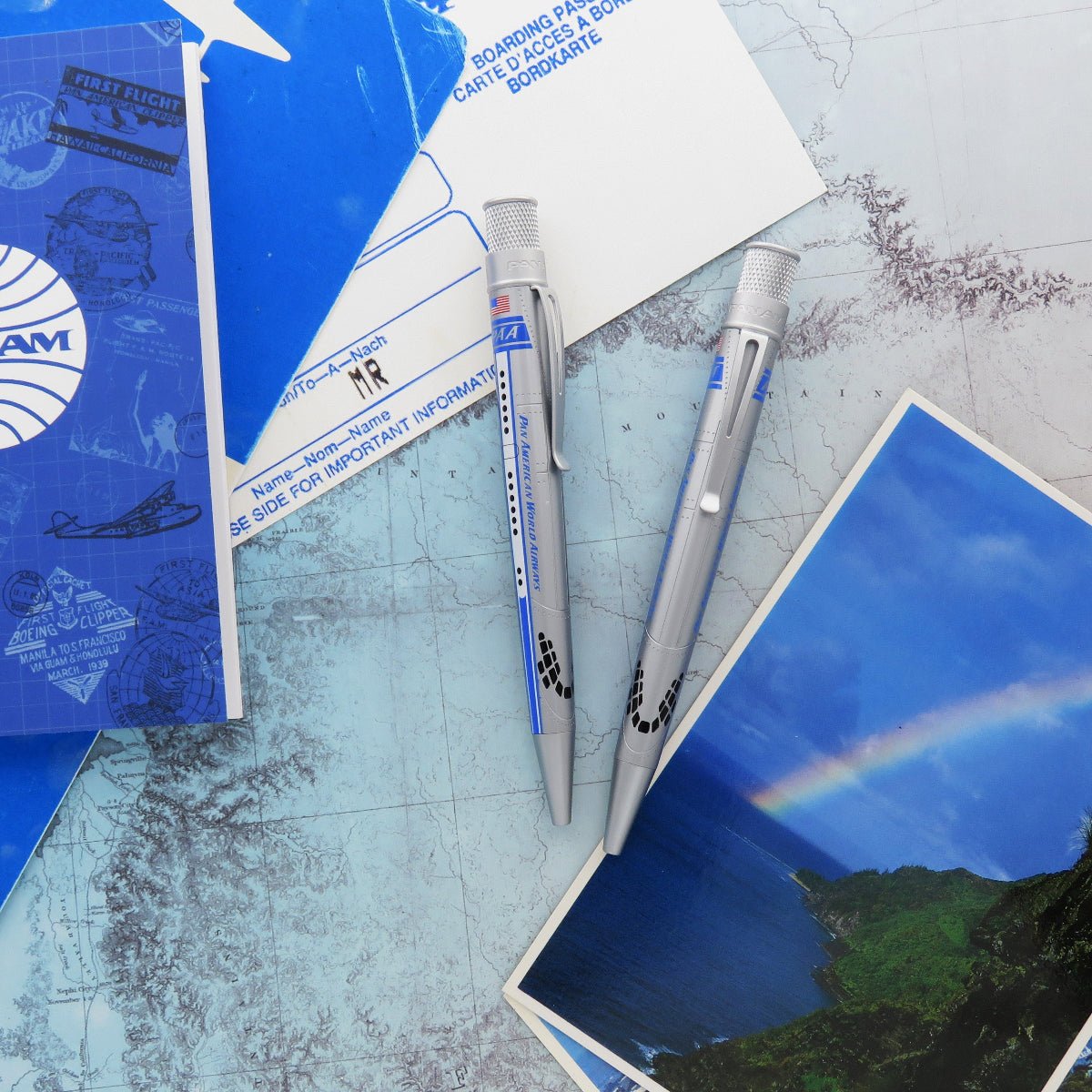 Retro 51 Tornado Rollerball Pen - Pan Am Stratocruiser - Pen Boutique Ltd
