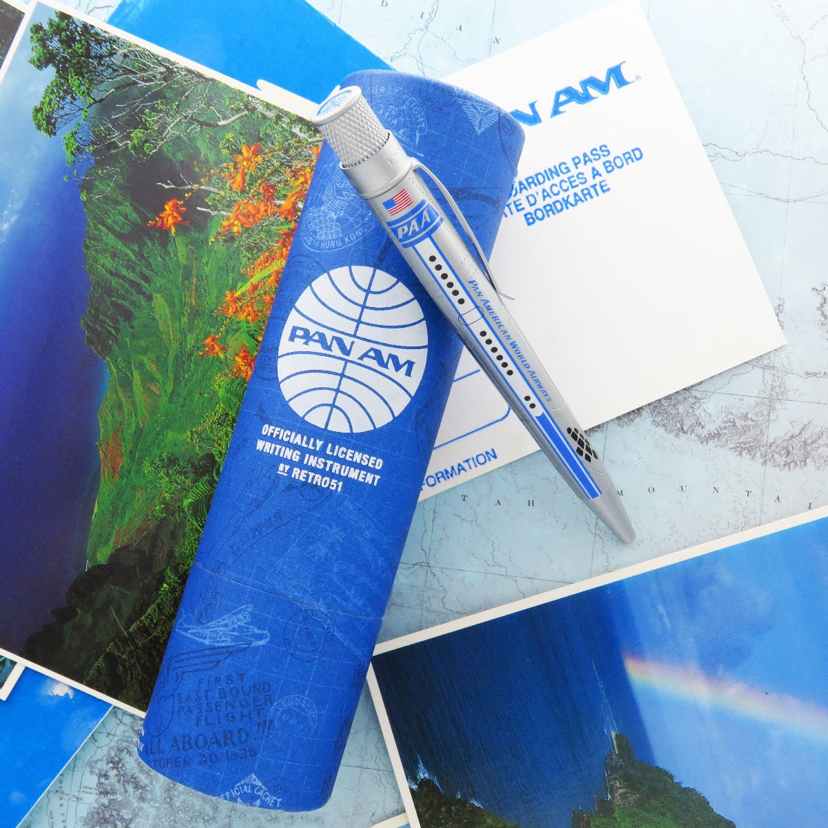 Retro 51 Tornado Rollerball Pen - Pan Am Stratocruiser - Pen Boutique Ltd