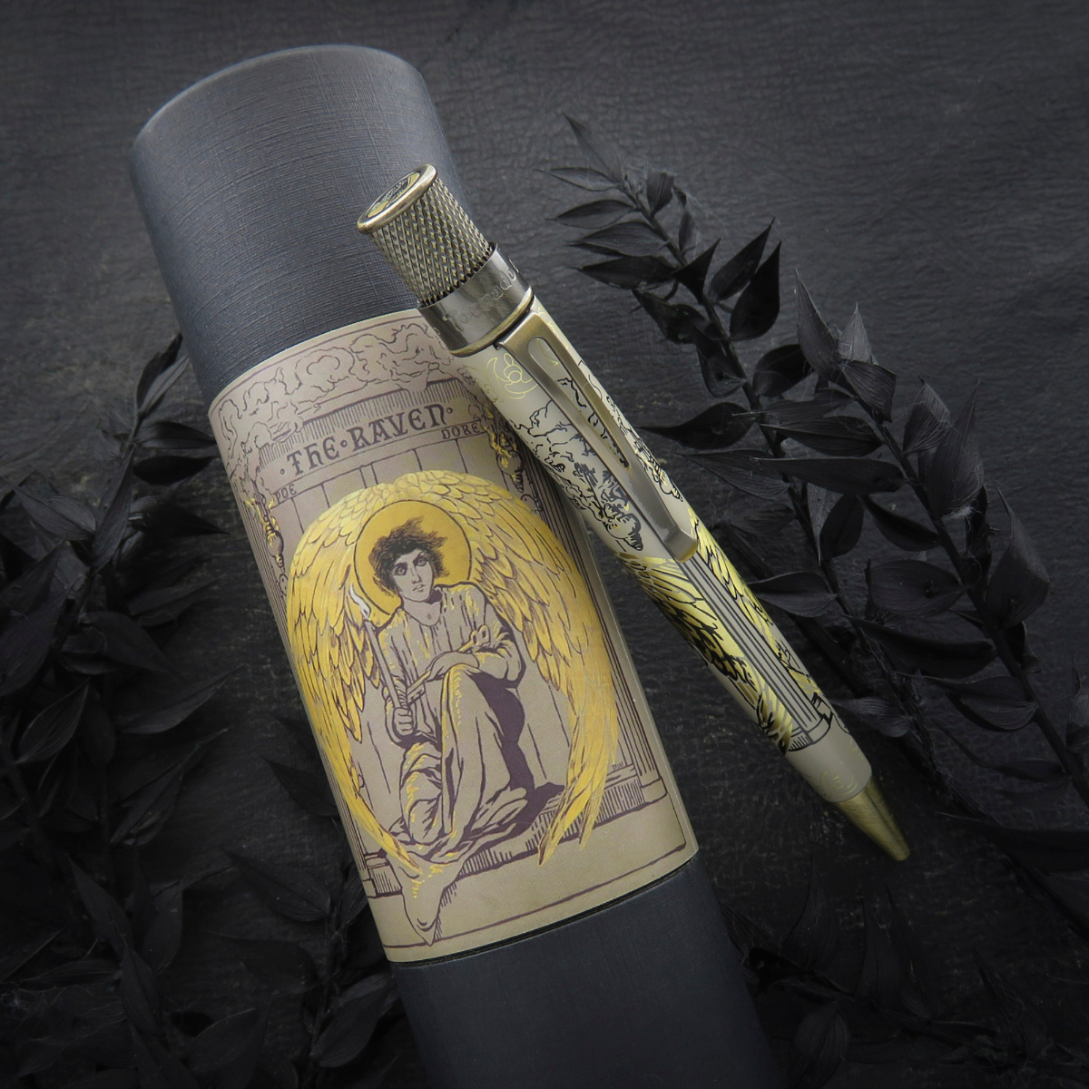 Retro 51 Rollerball Pen – Raven #5 (Pen Boutique Exclusive)-Pen Boutique Ltd