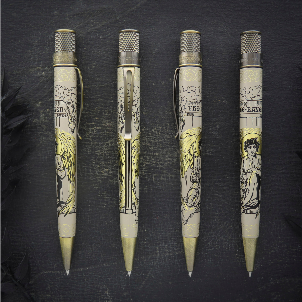 Retro 51 Tornado Rollerball Pen – Raven V (Pen Boutique Exclusive)-Pen Boutique Ltd