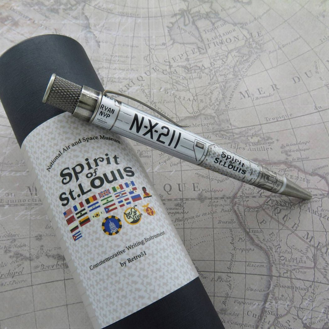 Retro 51 Tornado Rollerball Pen - Smithsonian Spirit of St. Louis (Numbered Edition) - Pen Boutique Ltd