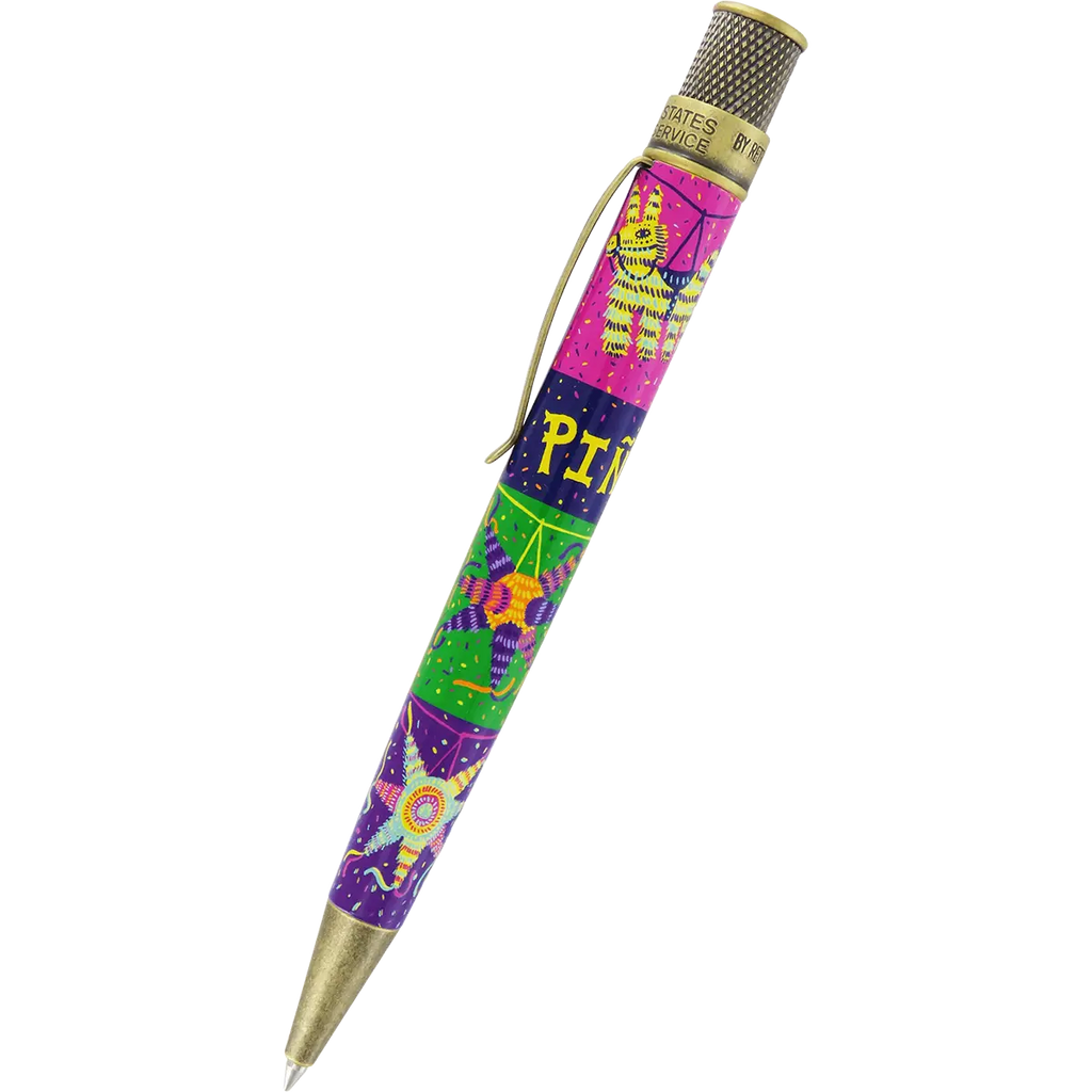 Retro 51 Tornado Rollerball Pen - USPS Piñatas Stamp (Numbered Edition) - Pen Boutique Ltd