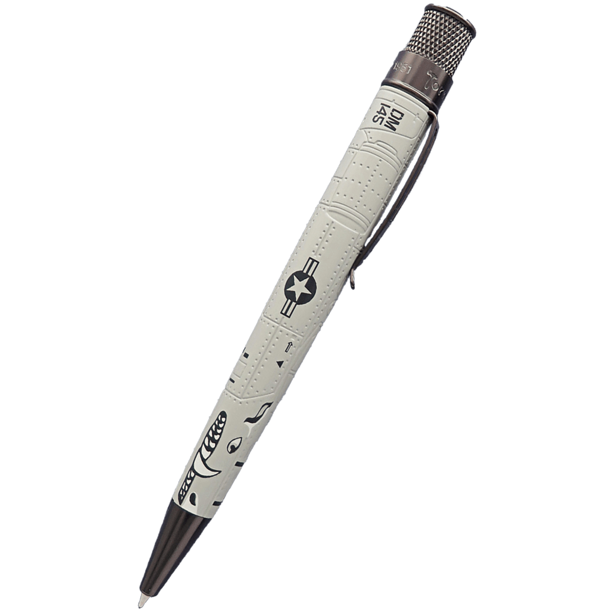 Retro 51 Tornado Rollerball Pen - Vintage Metalsmith - A - 10 Warthog - Pen Boutique Ltd