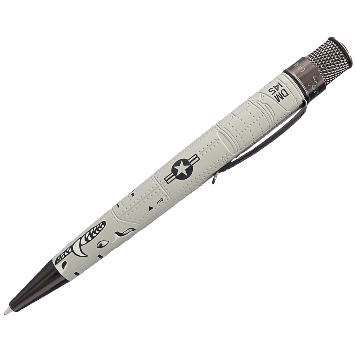 Retro 51 Tornado Rollerball Pen - Vintage Metalsmith - A - 10 Warthog - Pen Boutique Ltd
