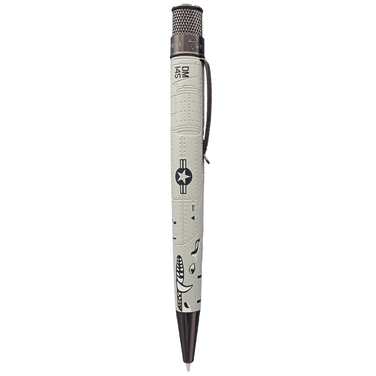 Retro 51 Tornado Rollerball Pen - Vintage Metalsmith - A - 10 Warthog - Pen Boutique Ltd