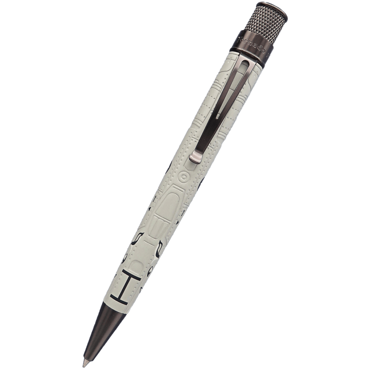Retro 51 Tornado Rollerball Pen - Vintage Metalsmith - A - 10 Warthog - Pen Boutique Ltd