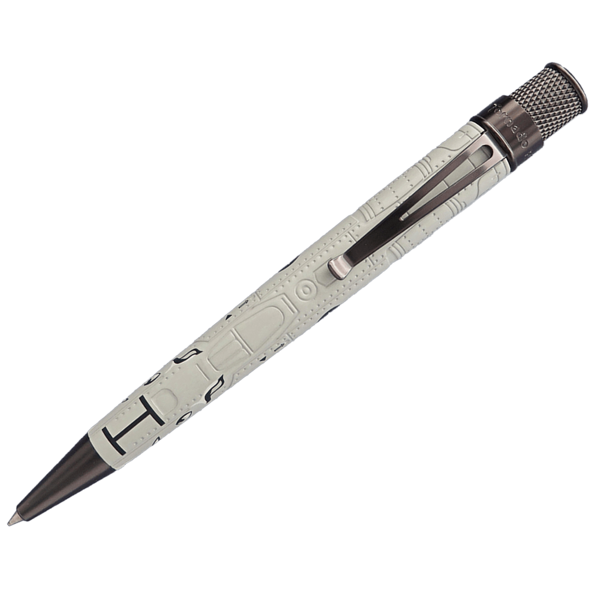 Retro 51 Tornado Rollerball Pen - Vintage Metalsmith - A - 10 Warthog - Pen Boutique Ltd