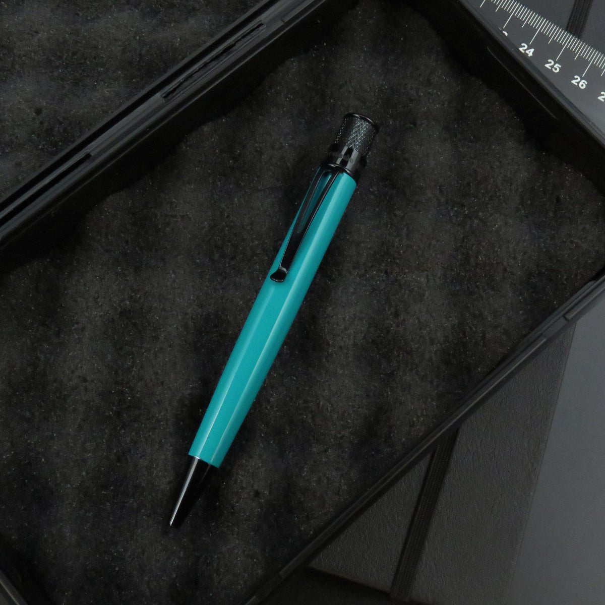 Retro 51 Tornado Stealth Lacquers Rollerball Pen - Deep Aqua-Pen Boutique Ltd