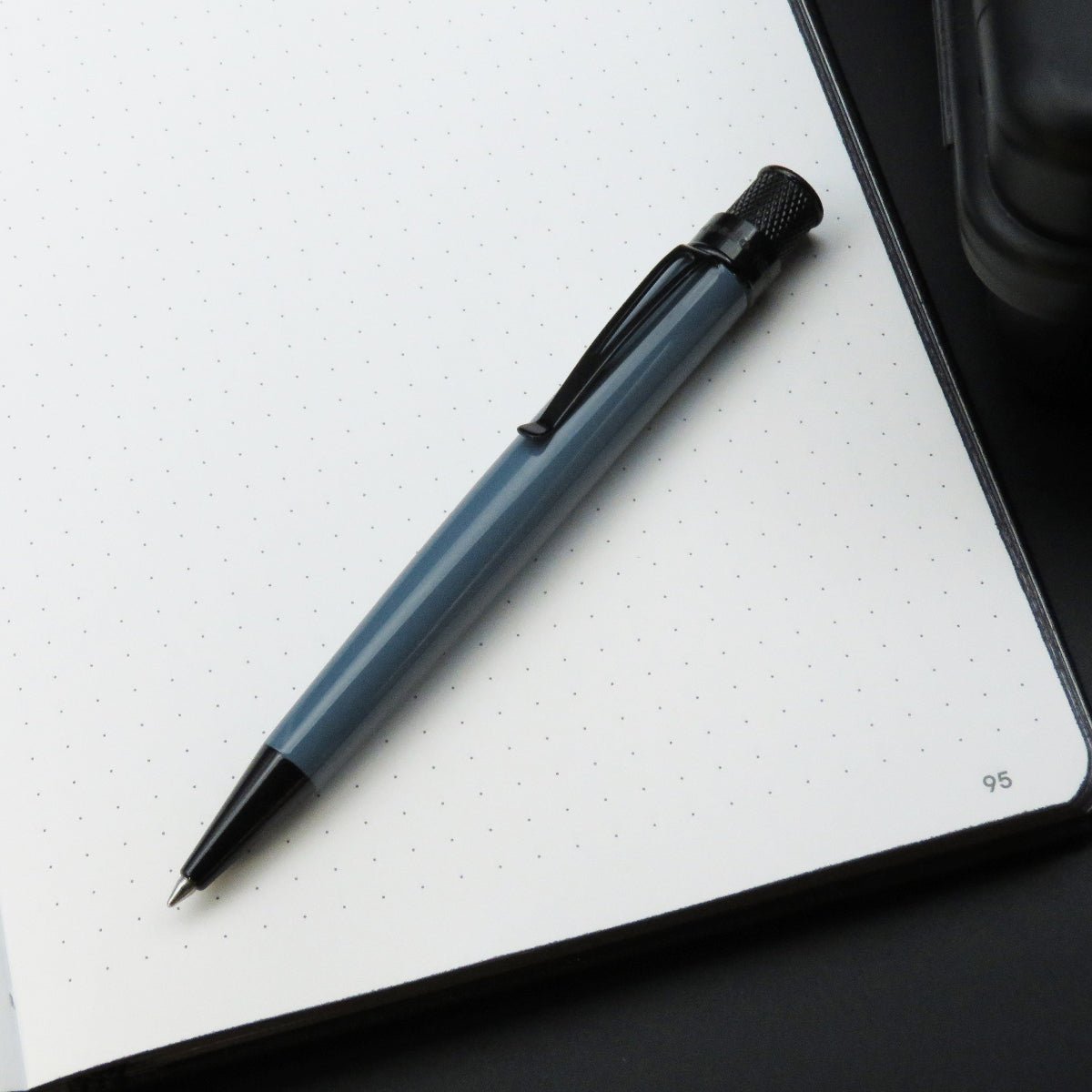 Retro 51 Tornado Stealth Lacquers Rollerball Pen - Deep Aqua-Pen Boutique Ltd