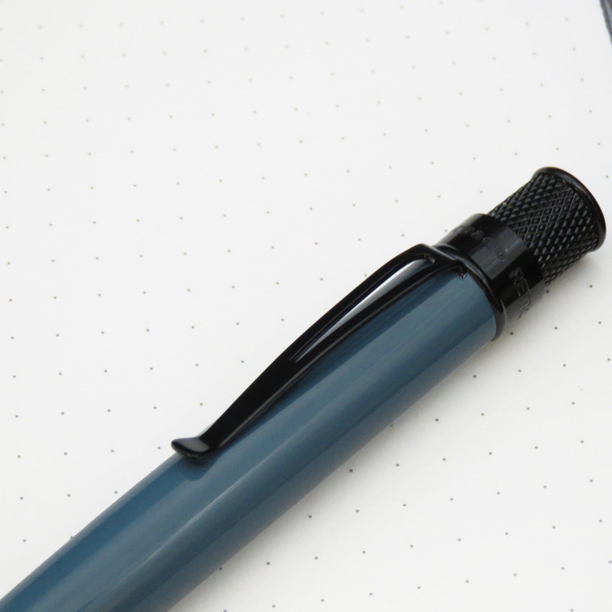 Retro 51 Tornado Stealth Lacquers Rollerball Pen - Deep Aqua-Pen Boutique Ltd