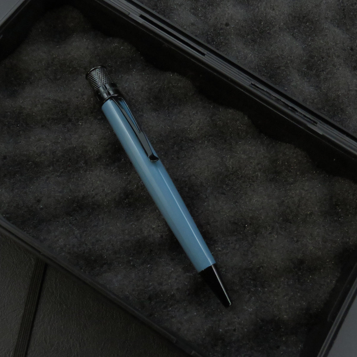 Retro 51 Tornado Stealth Lacquers Rollerball Pen - Deep Aqua-Pen Boutique Ltd