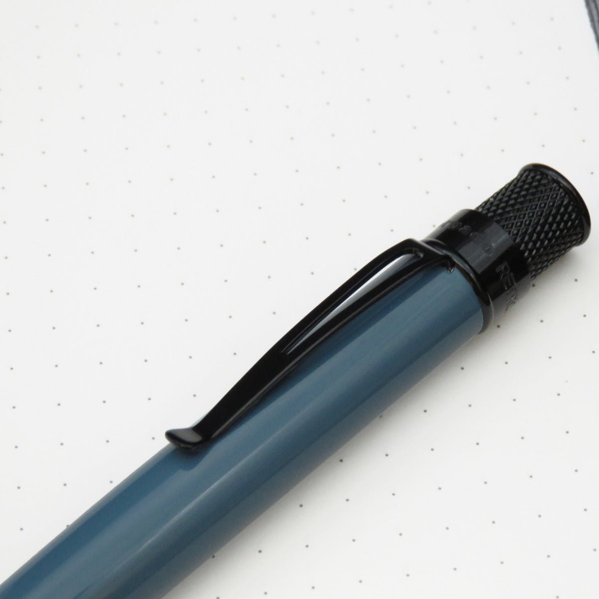 Retro 51 Tornado Stealth Lacquers Rollerball Pen - Slate Blue-Pen Boutique Ltd