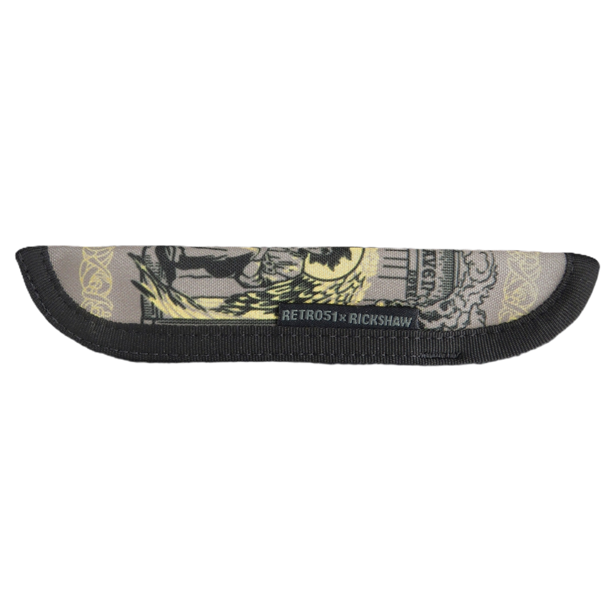 Retro 51 x Rickshaw Bagworks Pen Sleeve - Raven 5-Pen Boutique Ltd