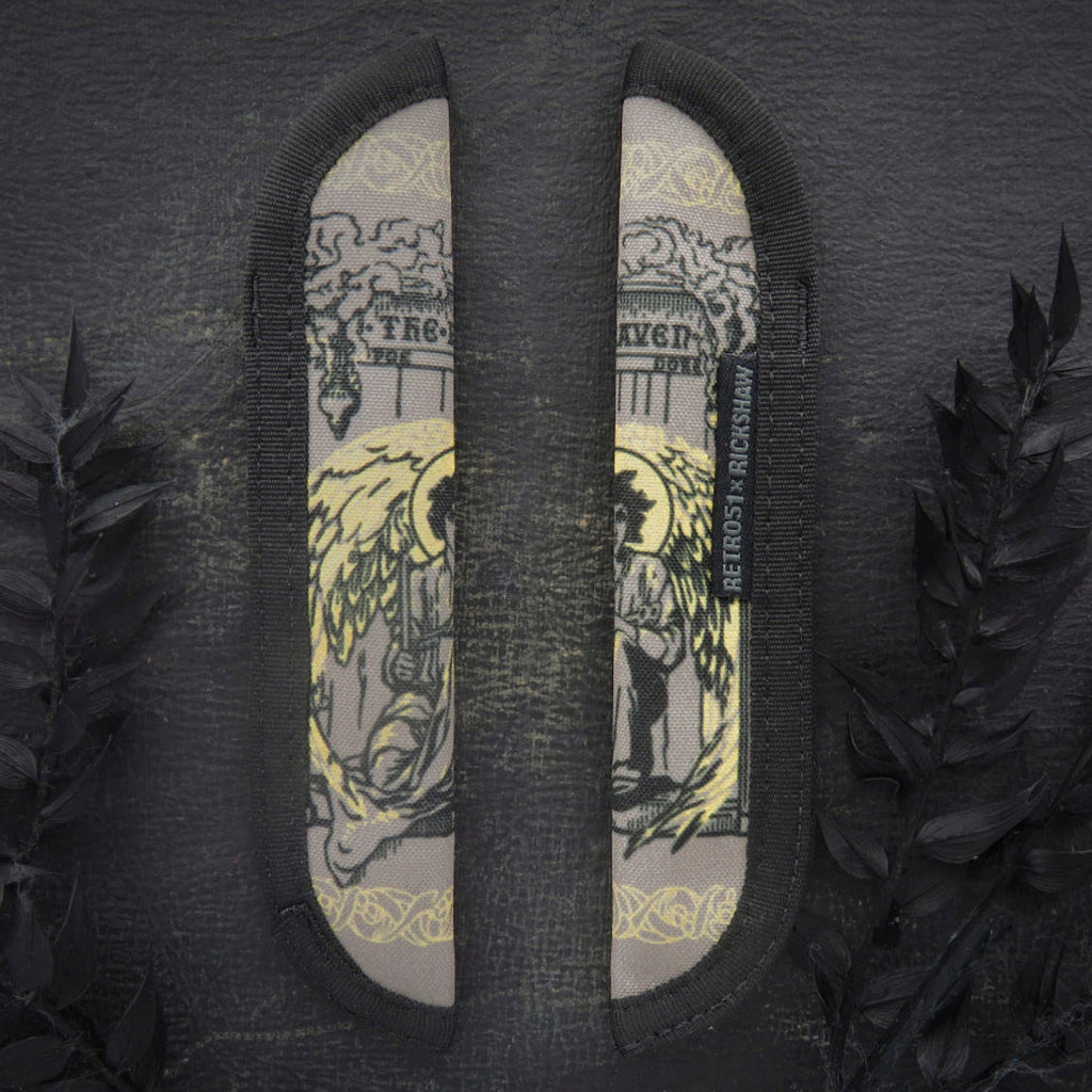 Retro 51 x Rickshaw Bagworks Pen Sleeve - Raven 5-Pen Boutique Ltd