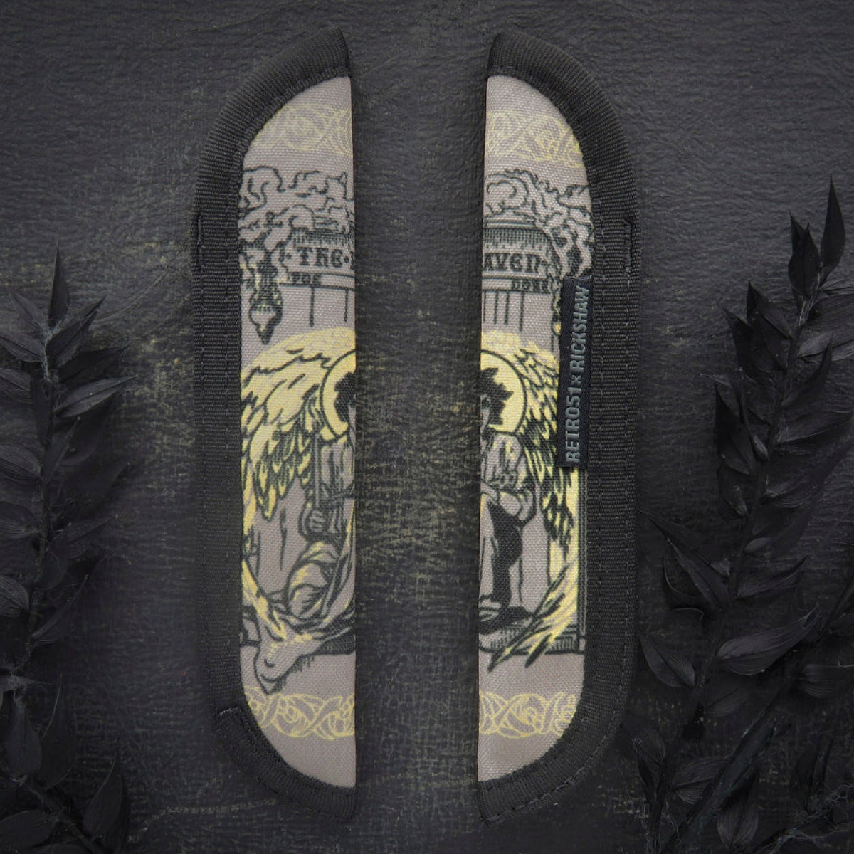 Retro 51 x Rickshaw Bagworks Pen Sleeve - Raven 5-Pen Boutique Ltd