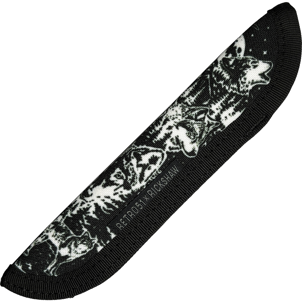 Retro 51 x Rickshaw Single Pen Sleeve - Wolf Rescue-Pen Boutique Ltd