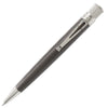 Retro51 Tornado Platinum Rollerball Pen - Black Nickel - Pen Boutique Ltd