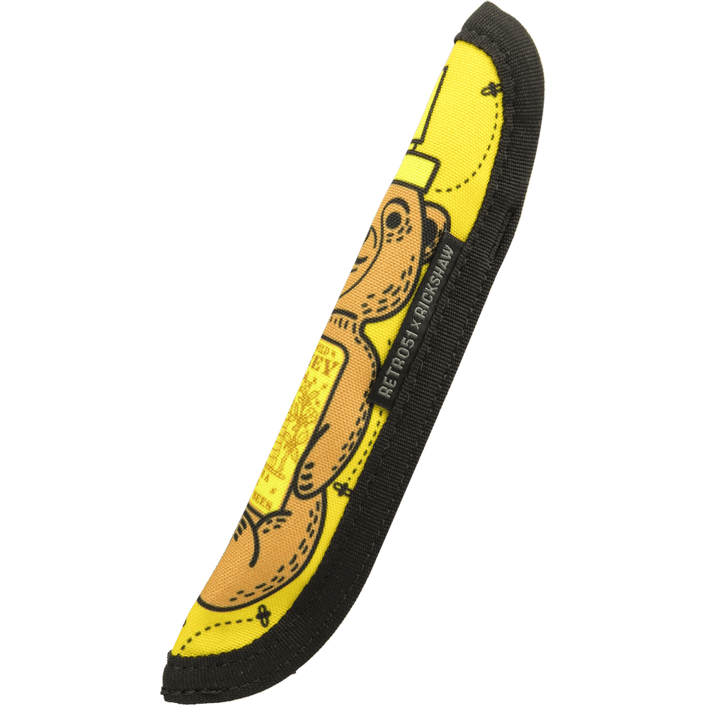 Retro 51 Rickshaw Single Pen Sleeve - Honey Bear - Pen Boutique Ltd