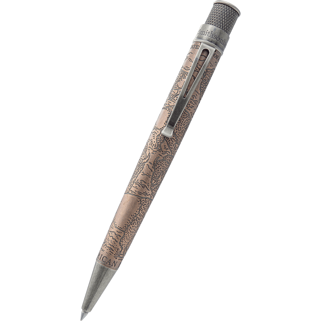 Retro 51 Smithsonian Rollerball Pen - Bison: Standing Strong (Numbered Edition)-Pen Boutique Ltd