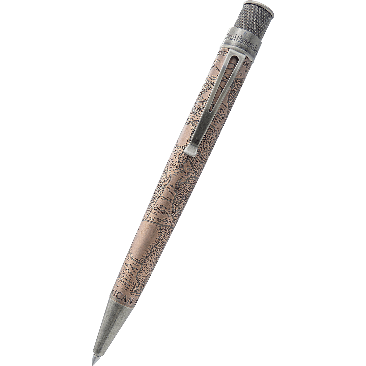 Retro 51 Smithsonian Rollerball Pen - Bison: Standing Strong (Numbered Edition)-Pen Boutique Ltd