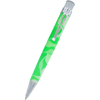 Retro 51 Tornado Acrylic Rollerball Pen - Cosmic Green & White Swirl - Pen Boutique Ltd