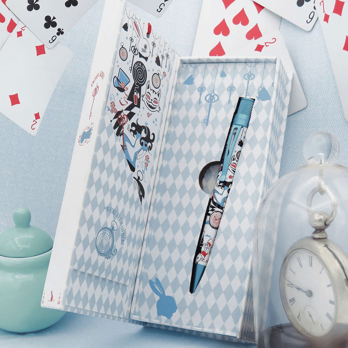Retro 51 Tornado Mechanical Pencil - Alice in Wonderland - 1.15mm - Pen Boutique Ltd