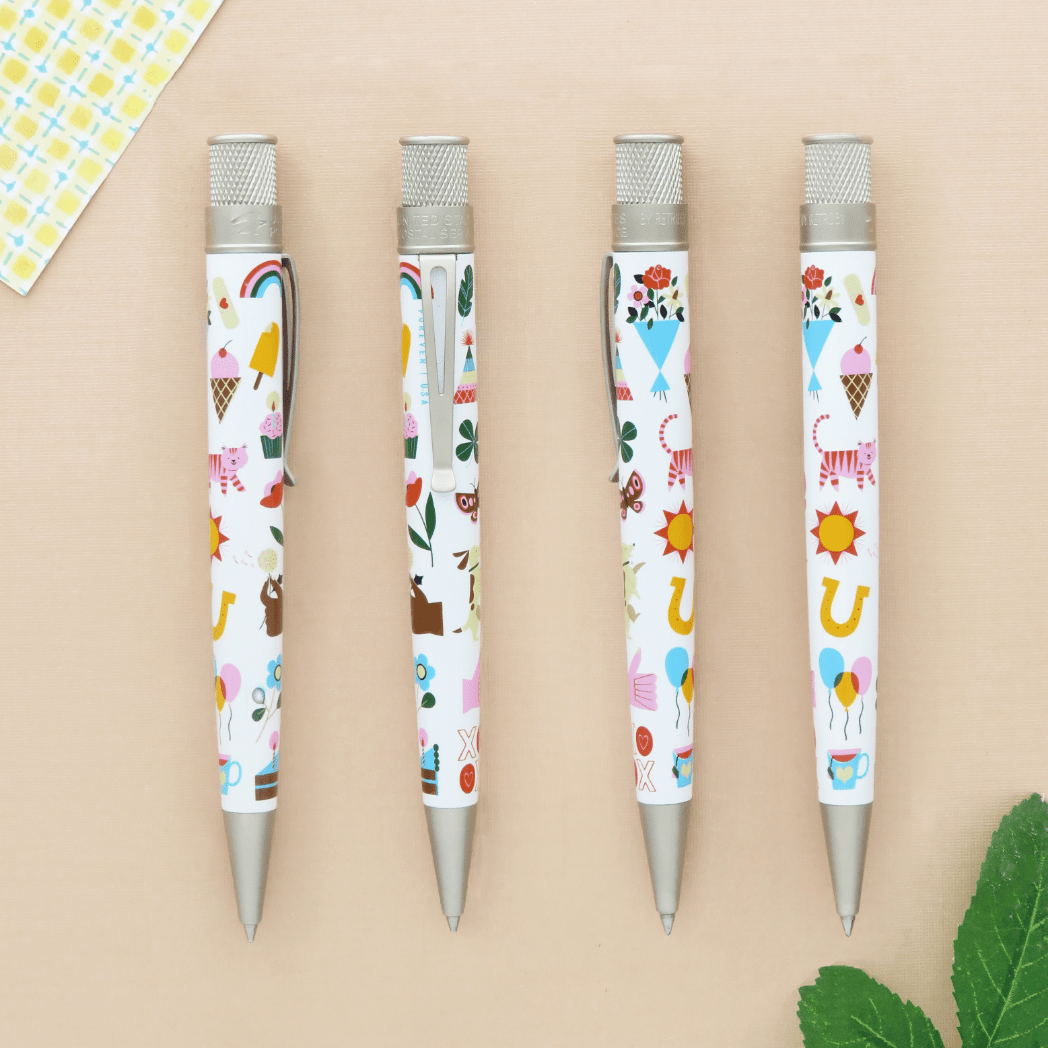 Retro 51 Tornado Rollerball Pen - USPS 2023 Thinking of You Stamp - Pen Boutique Ltd