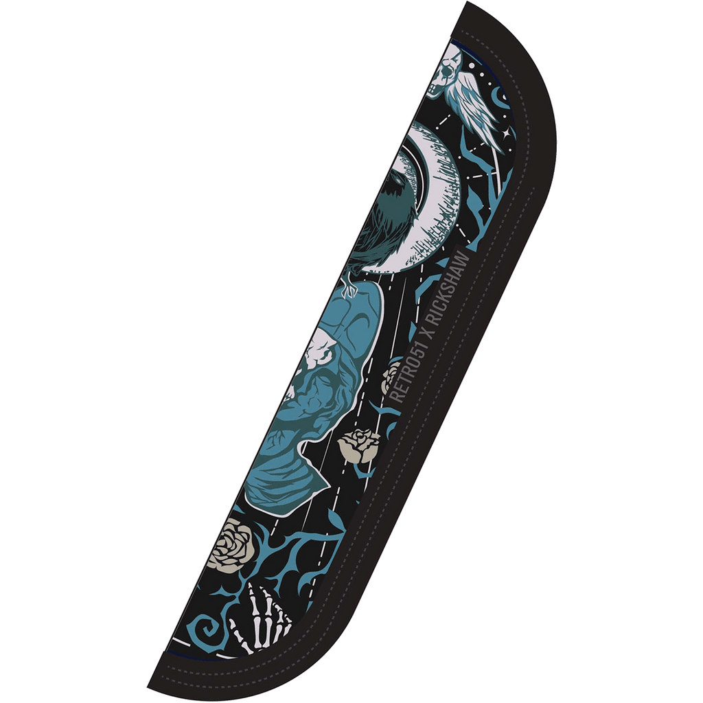 Retro 51 x Rickshaw Bagworks Pen Sleeve - Raven 4 - Pen Boutique Ltd