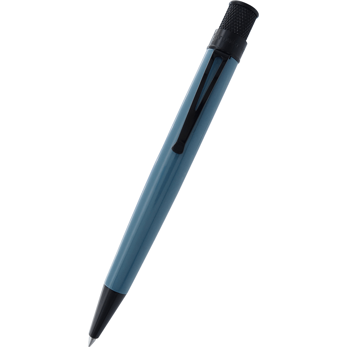 Retro 51 Tornado Stealth Lacquers Rollerball Pen - Slate Blue-Pen Boutique Ltd