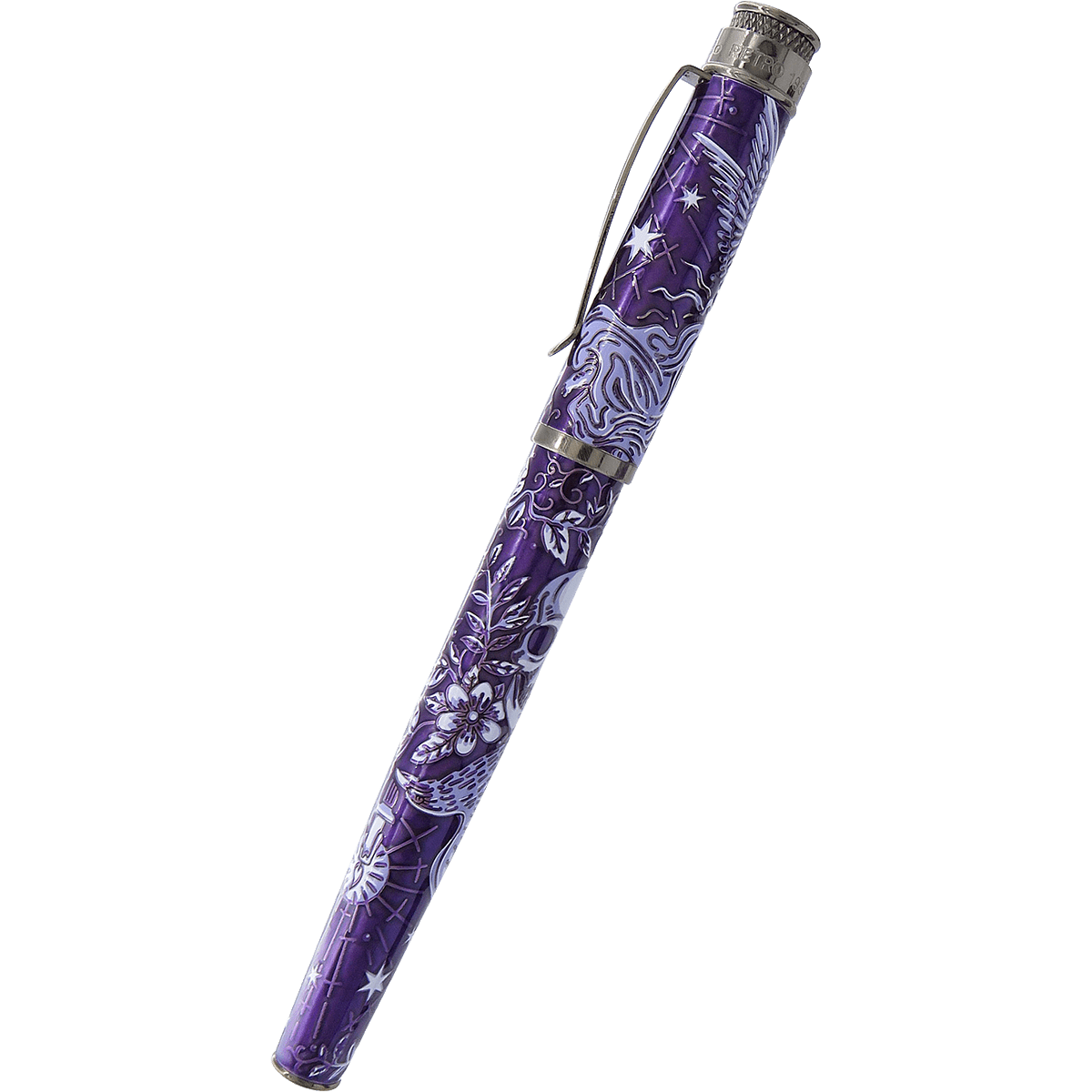 Retro 51 Tornado x Pen Boutique Exclusive Fountain Pen - Raven 3 - 2024 Edition - Pen Boutique Ltd