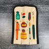 Rickshaw 3 Pen Coozy Pen Case - Doin' All Write - Long - Pen Boutique Ltd