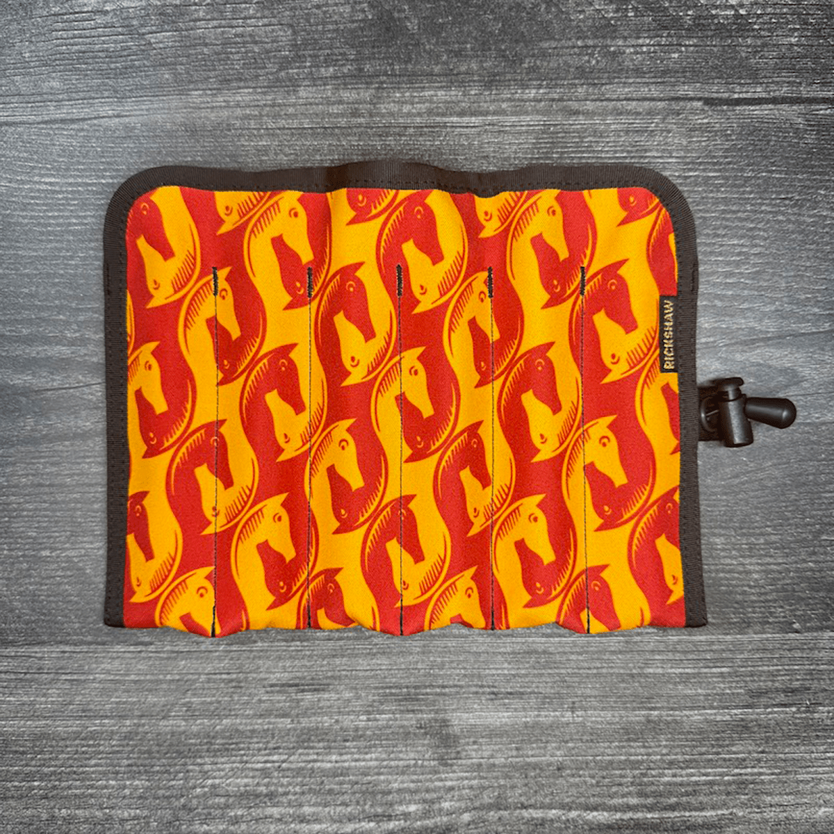 Rickshaw Coozy Roll Pen Case - Year of the Horse - Large (6 Pen) - Pen Boutique Ltd