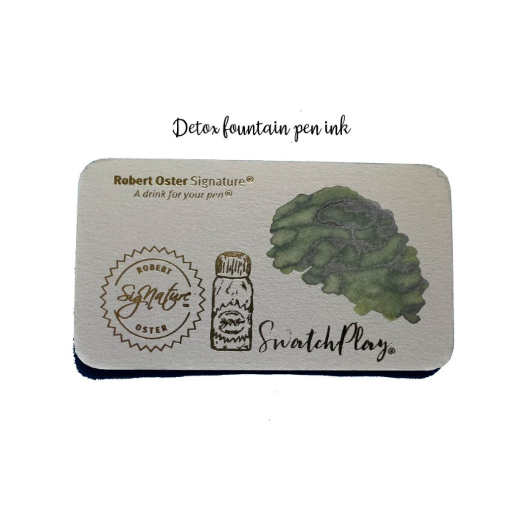 Robert Oster Signature Ink Bottle - Detox - Pen Boutique Ltd