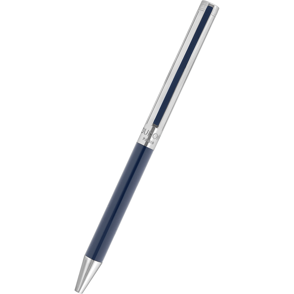 S T Dupont Classique Ballpoint Pen - Blue - Pen Boutique Ltd